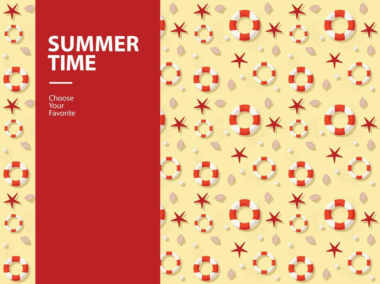 verão venda período de férias elemento festa vetor feriado tropical azul poster de praia estação ícone desatado