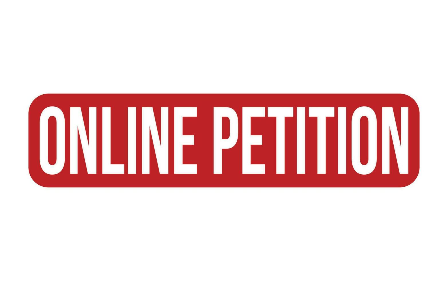 conectados petição borracha carimbo foca vetor