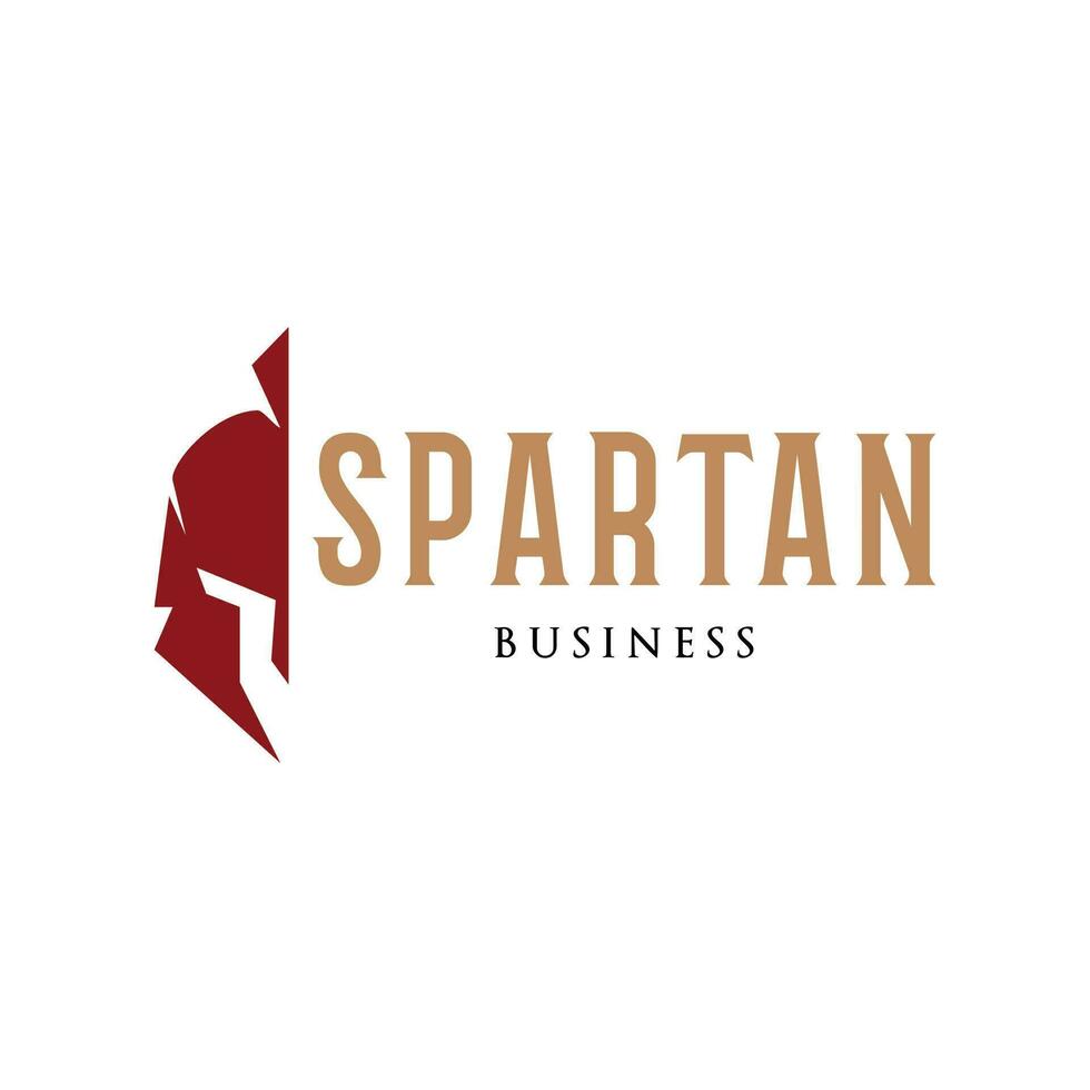 espartano ícone logotipo Projeto modelo vetor