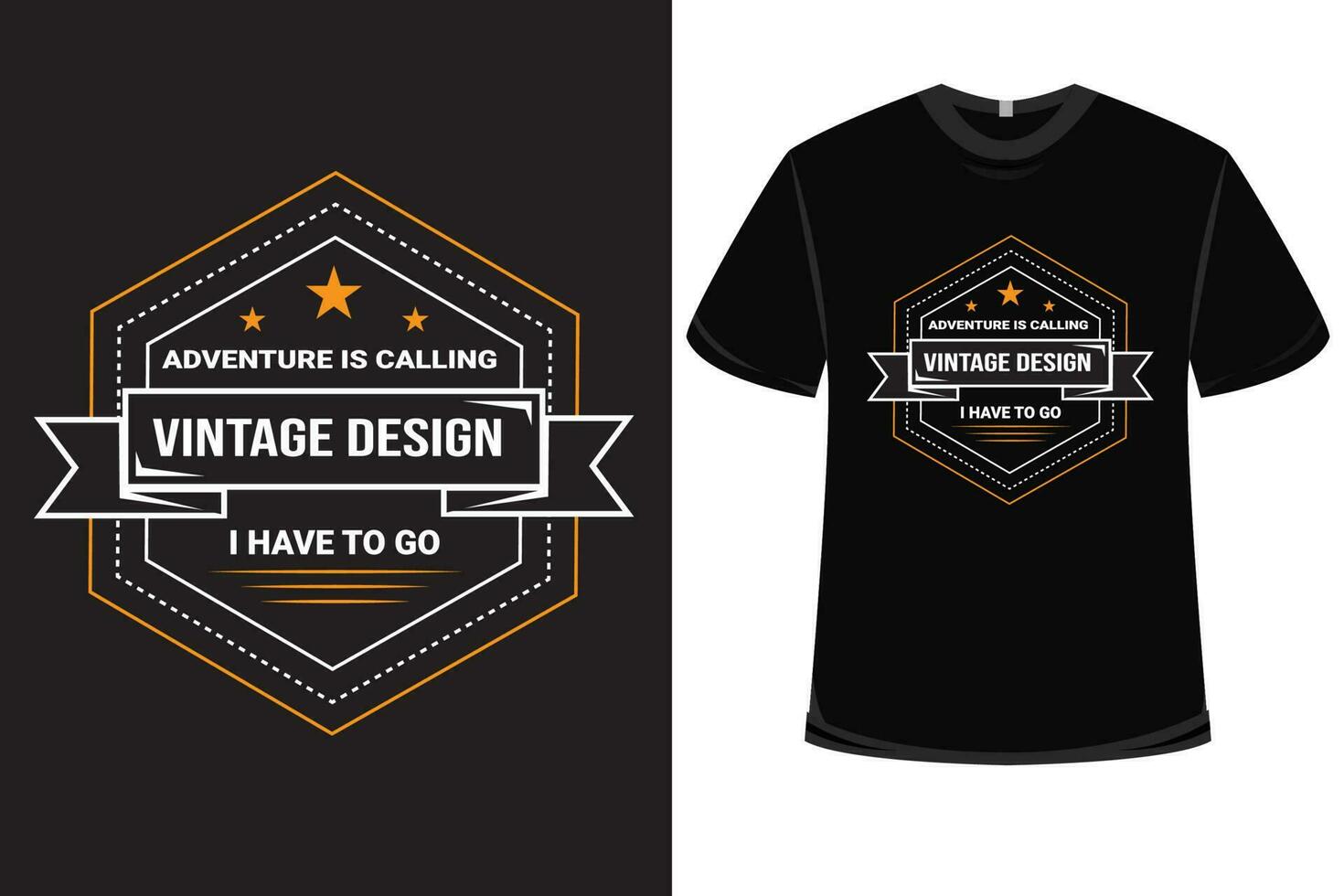 design de camiseta vintage distintivo vetor