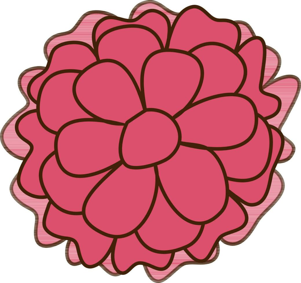 ilustração do uma flor. vetor