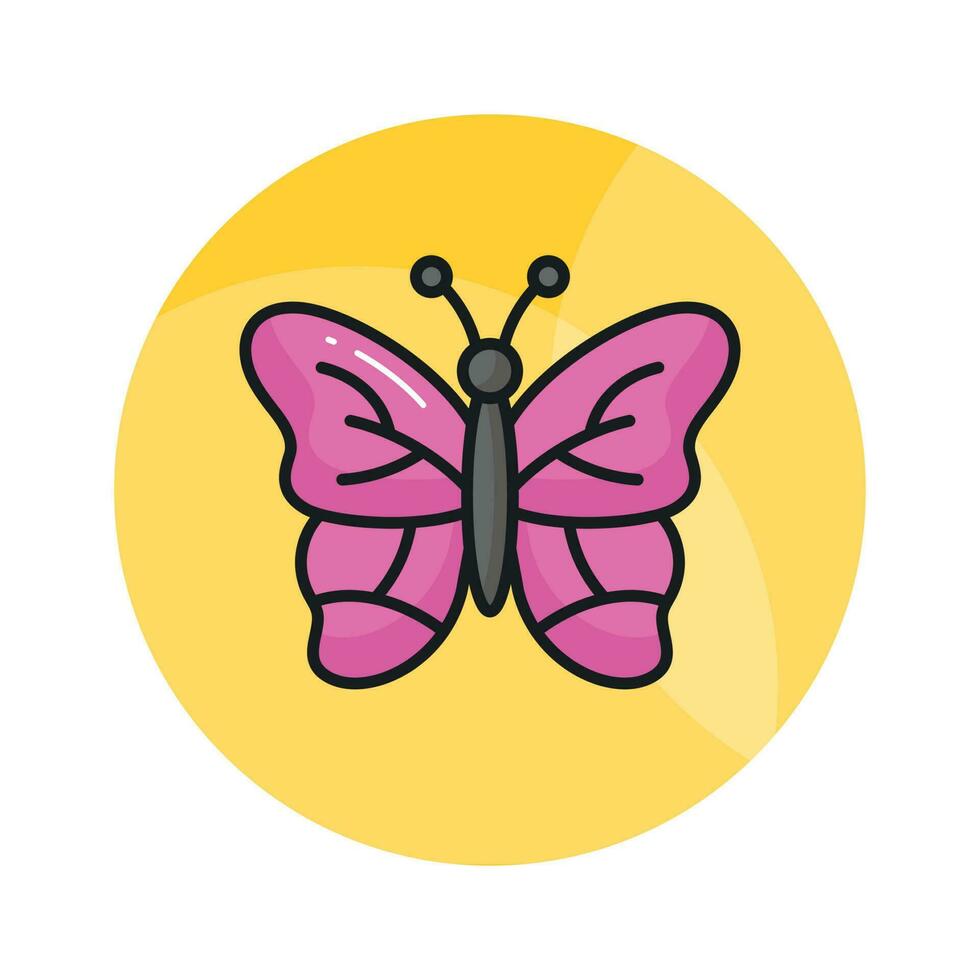 Verifica isto belas projetado ícone do borboleta fácil para usar e baixar vetor