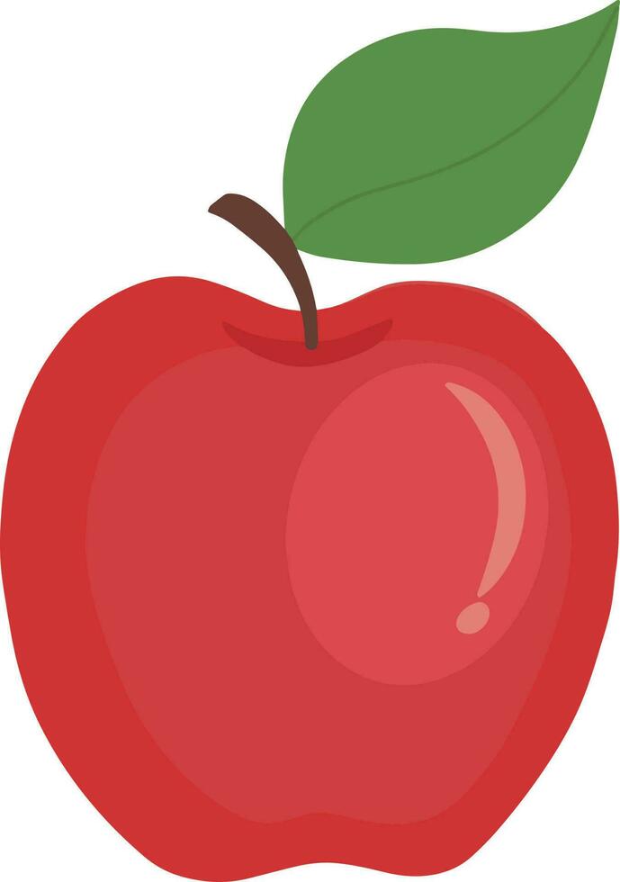 vetor do vermelho maçã ilustração