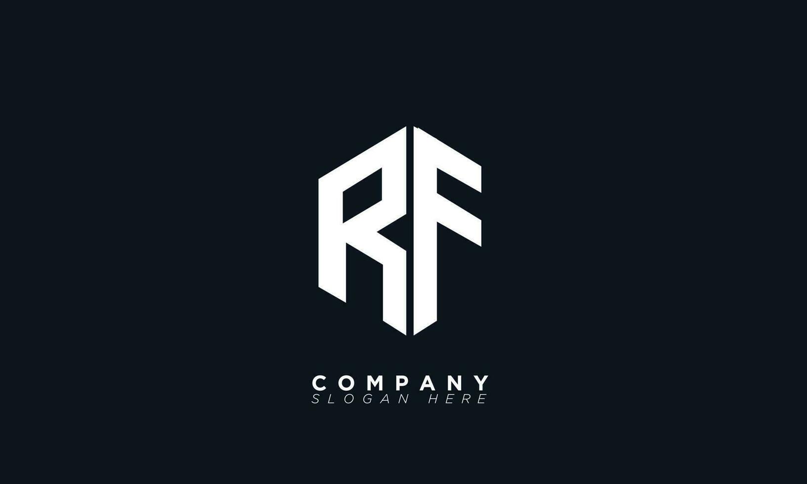 rf alfabeto cartas iniciais monograma logotipo fr, r e f vetor