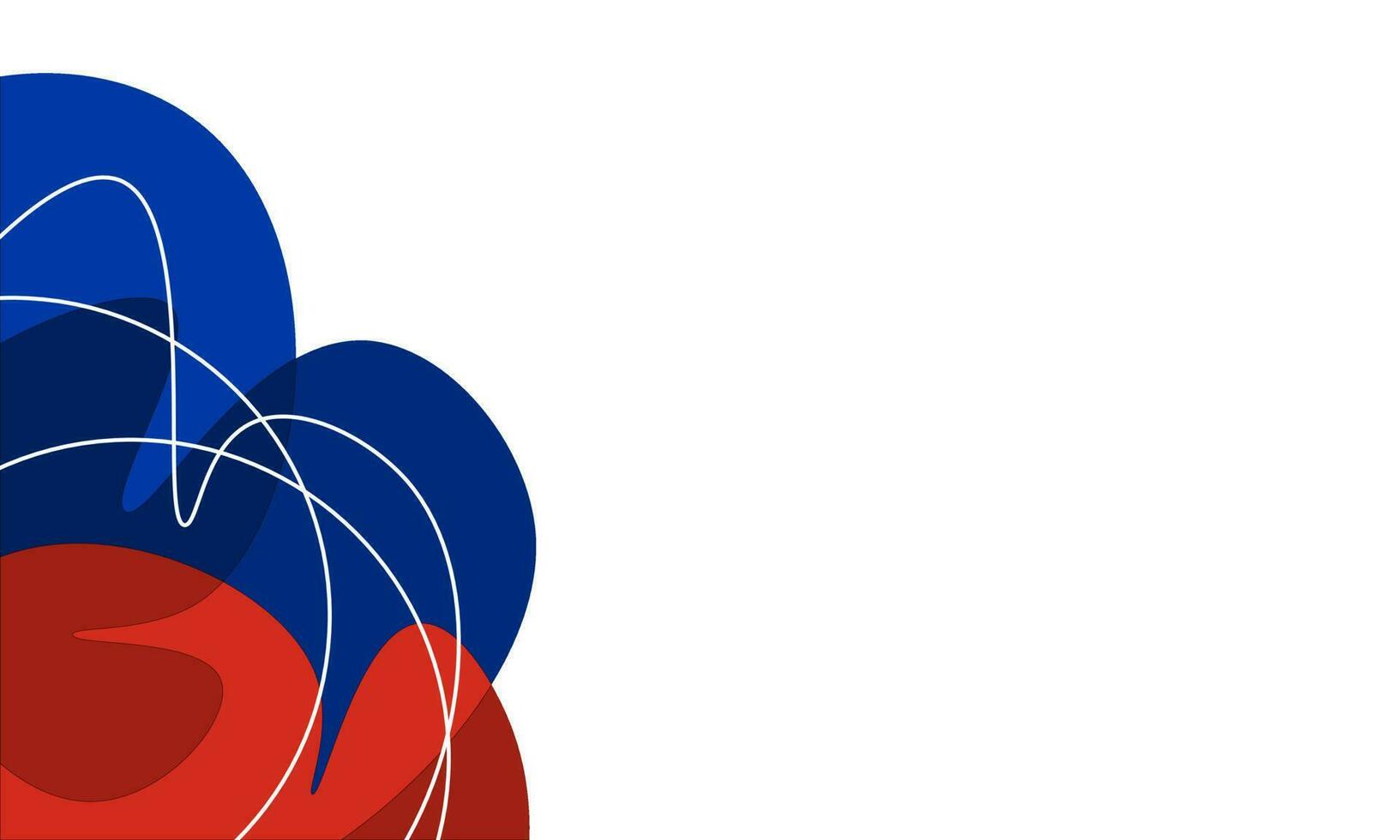 Rússia minimalista fundo com ondulado formas e cópia de espaço para seu texto. modelos para celebração, Publicidades, marca, bandeira, cobrir, rótulo, poster, vendas vetor