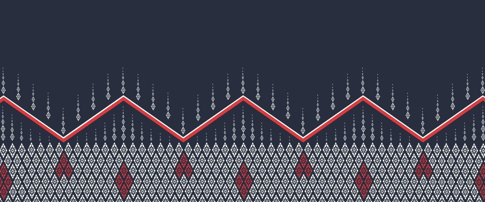 desenho de padrão geométrico étnico para ilustração vetorial de fundo ou papel de parede vetor