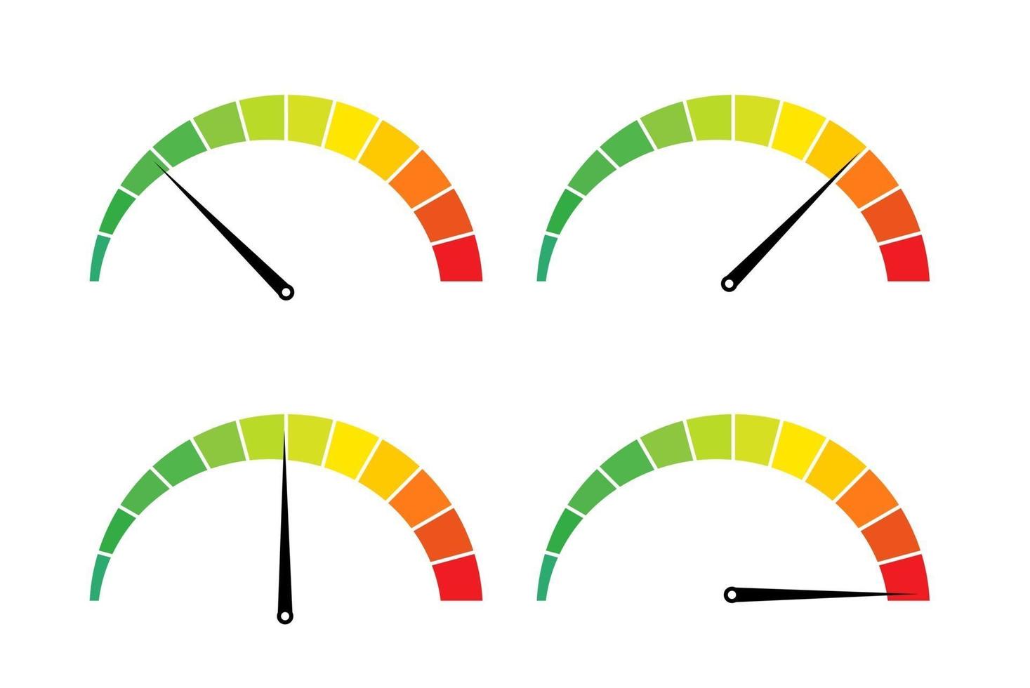 ícone de medida de teste de velocidade de internet vetor