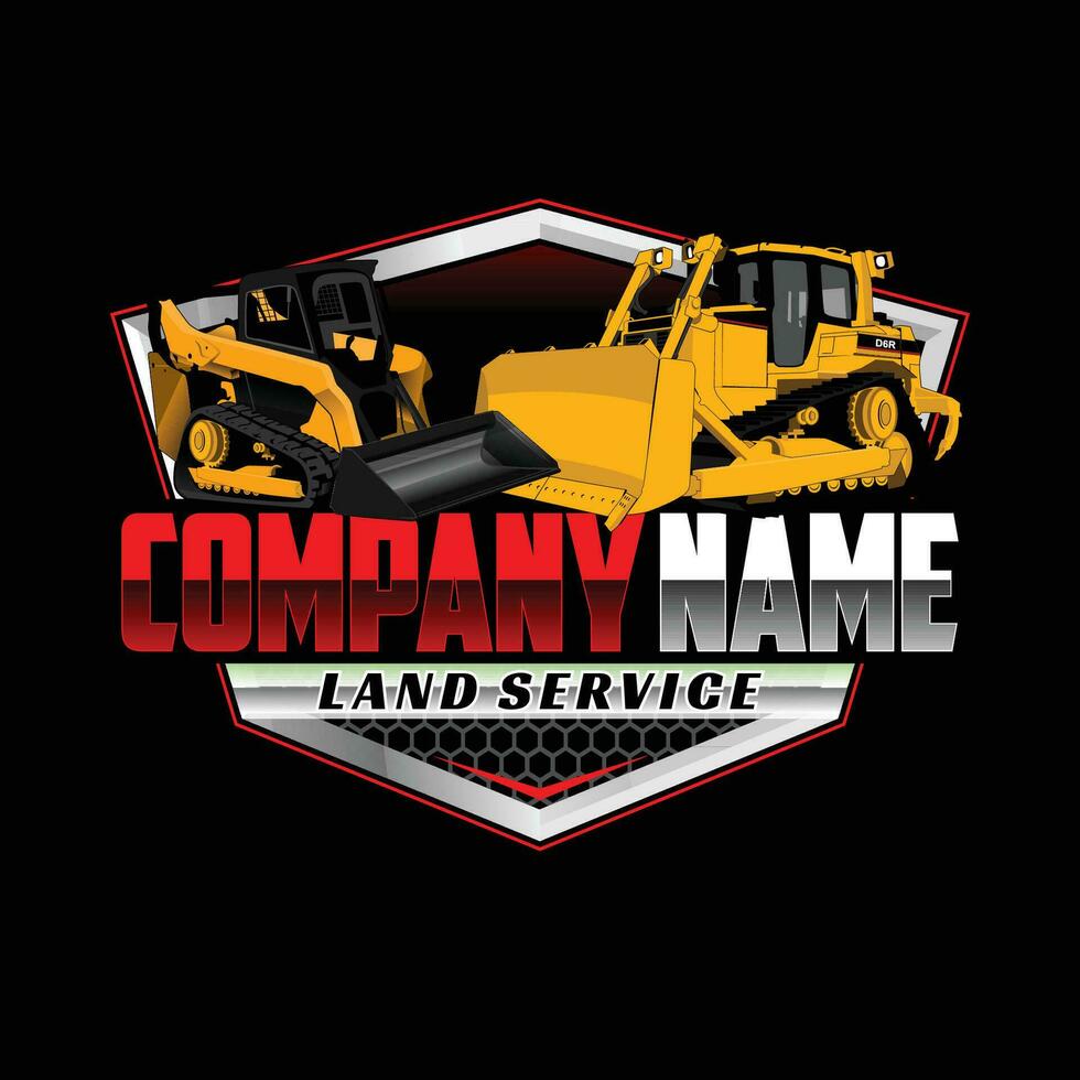 terra serviço ou terra compensação companhia logotipo vetor