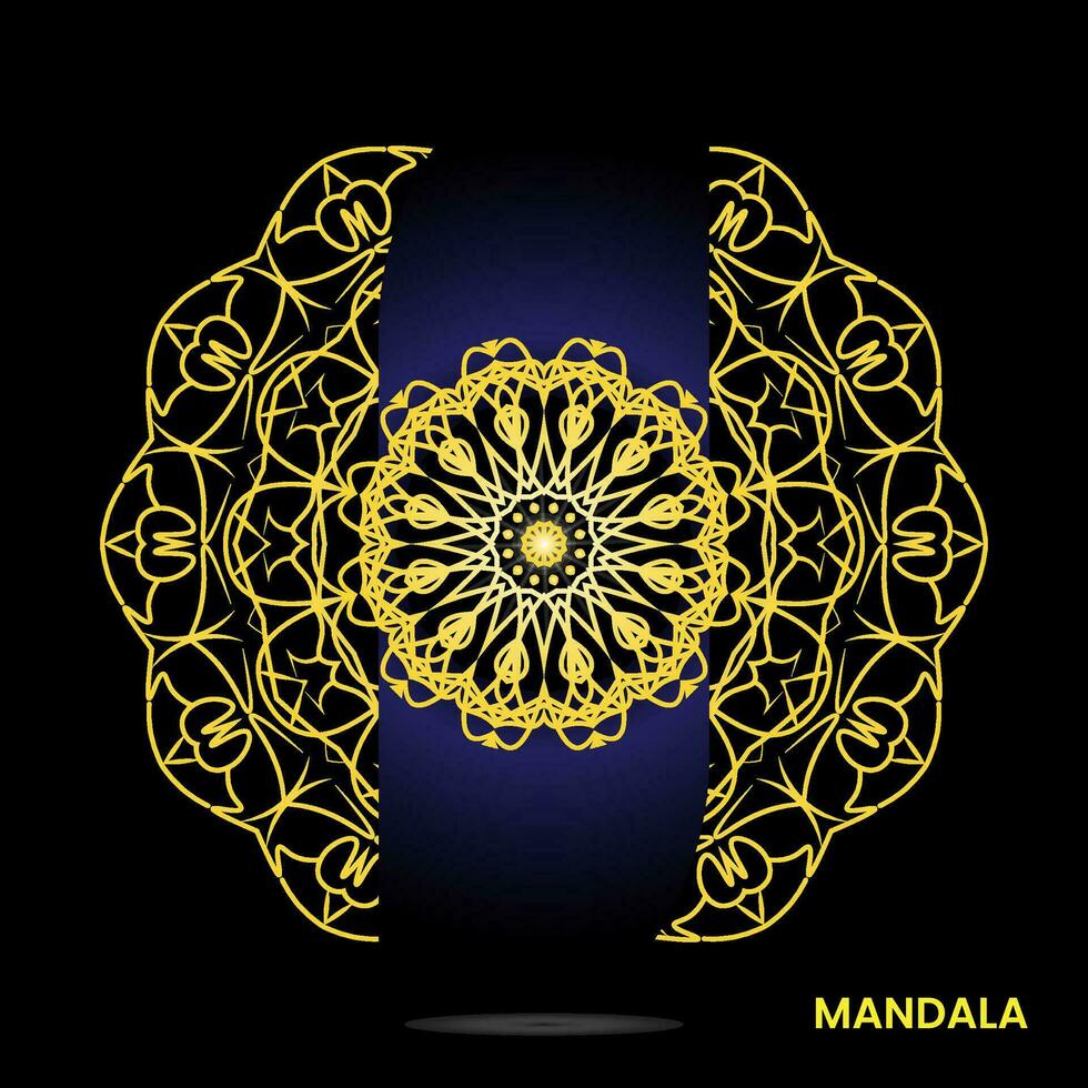 mandala modelo para têxtil para impressão pronto vetor