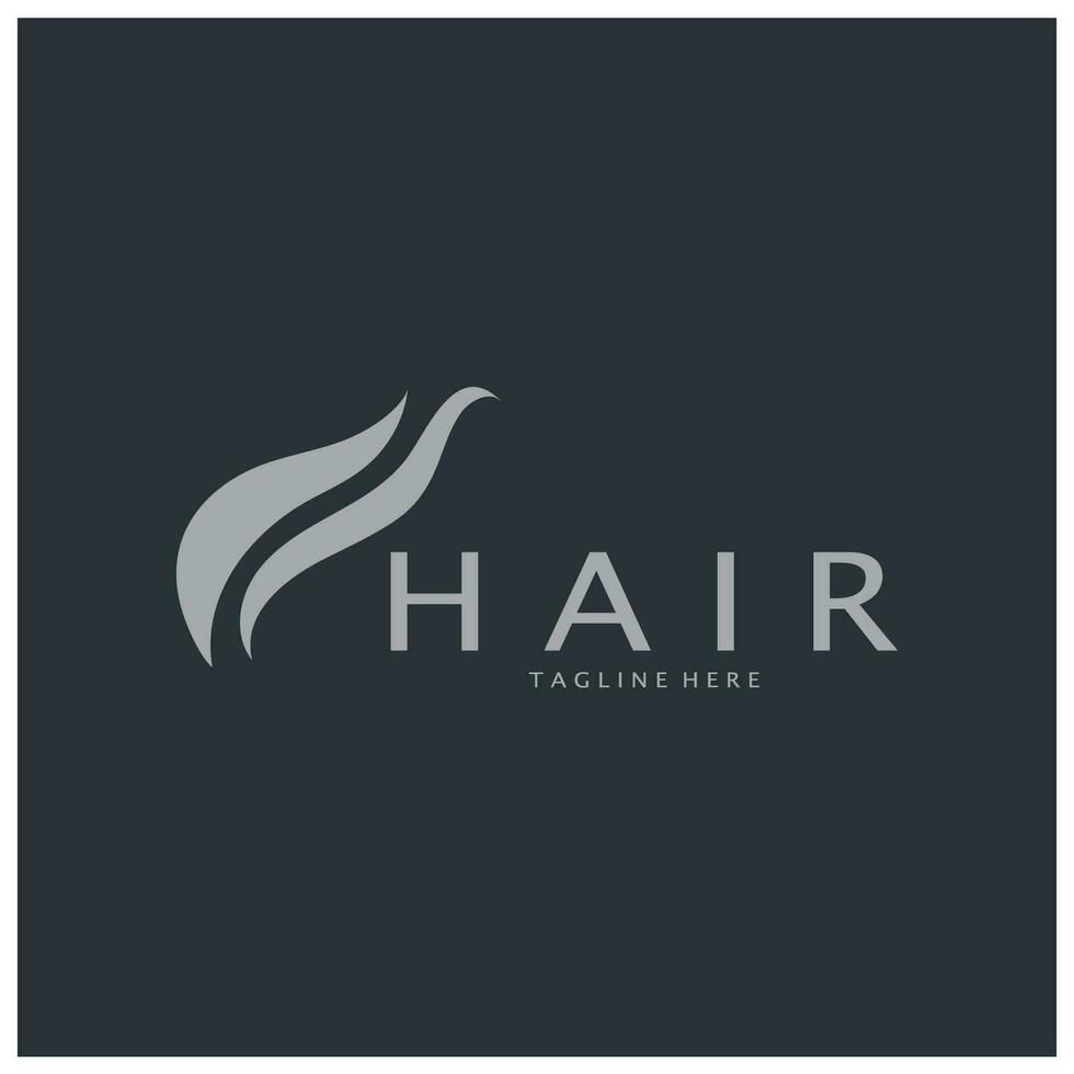 logotipo de tratamento de cabelo logotipo de transplante de cabelo, ilustração de design de imagem vetorial de logotipo de remoção vetor