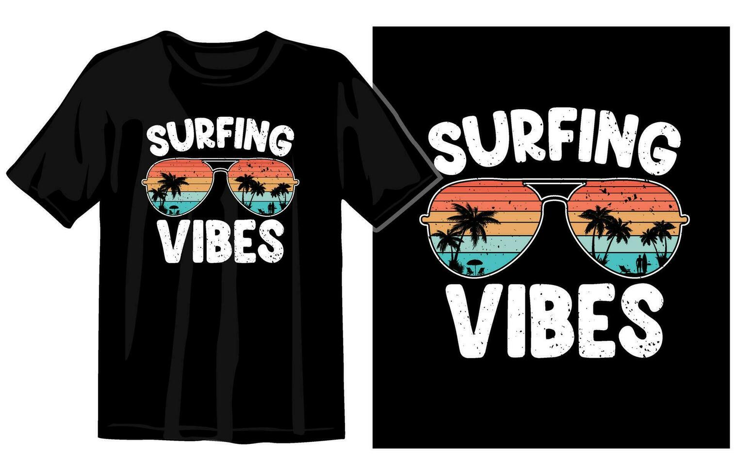 verão vintage camiseta projeto, verão tee Projeto vetor, verão de praia período de férias t camisas, verão surfar t camisa vetor