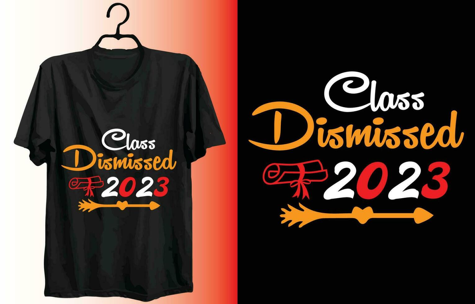 classe demitido 2023 meu Novo e único Projeto para camiseta, cartões, quadro, Armação obra de arte, telefone casos, bolsas, canecas, adesivos, copos, impressão etc. vetor