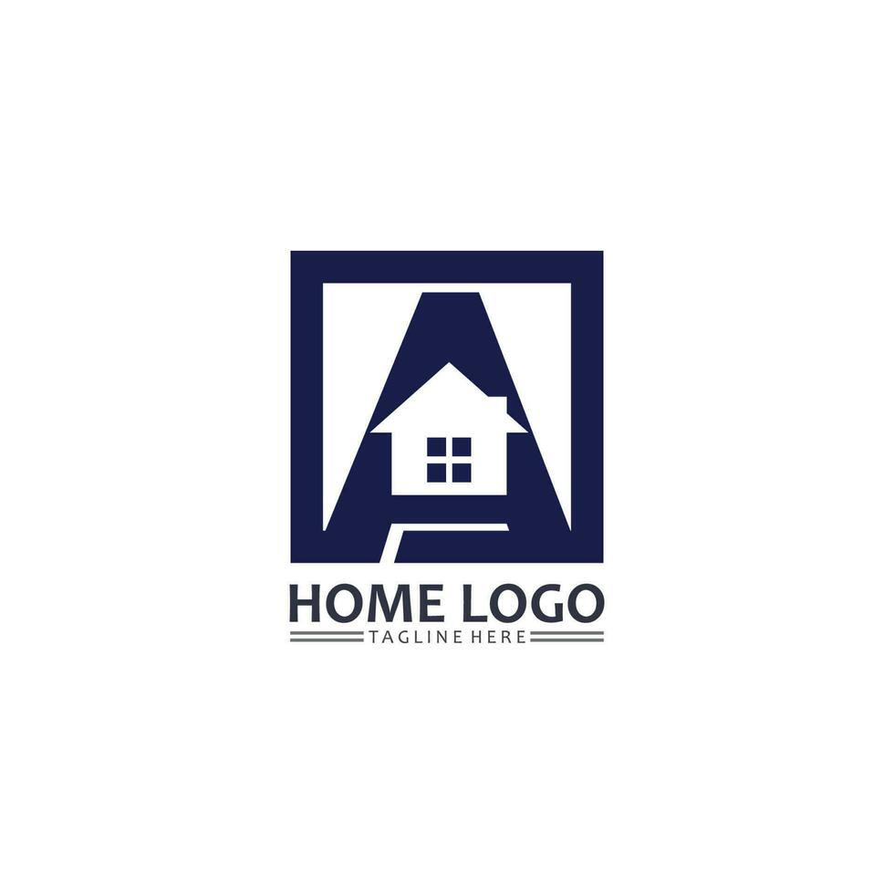 casa e casa logotipo Projeto vetor, logotipo , arquitetura e prédio, Projeto propriedade , fique às casa Estado o negócio logotipo, construção gráfico, ícone casa logotipo vetor