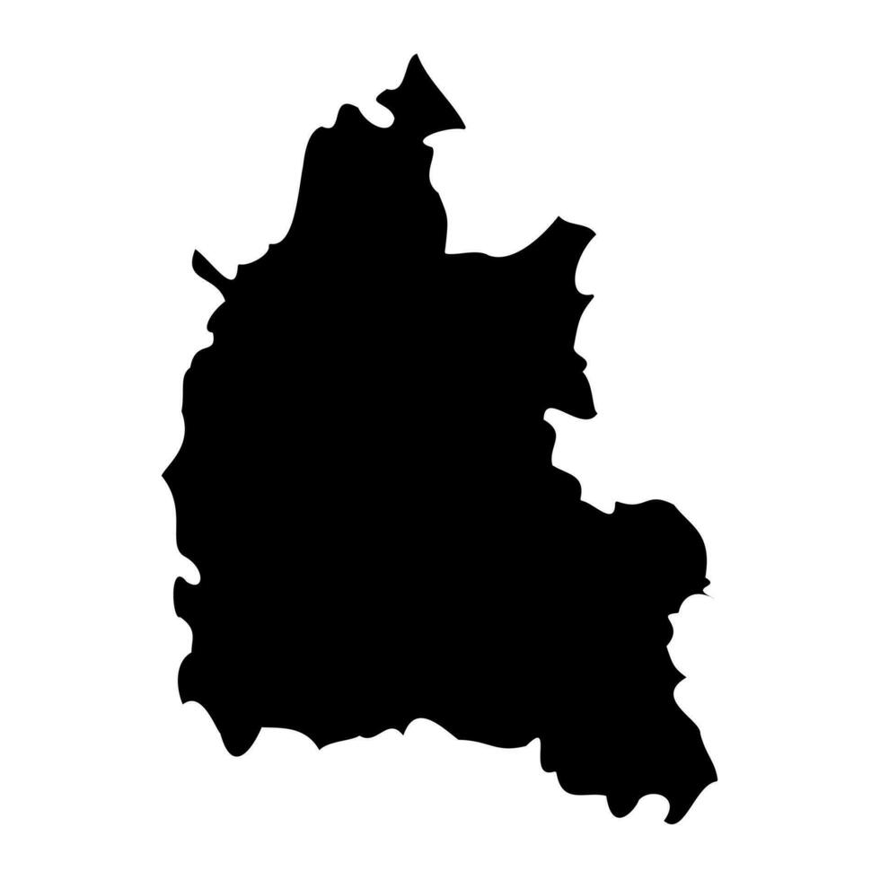 Oxfordshire mapa, cerimonial município do Inglaterra. vetor ilustração.