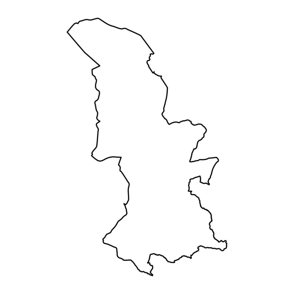 torfaen mapa, distrito do País de Gales. vetor ilustração.