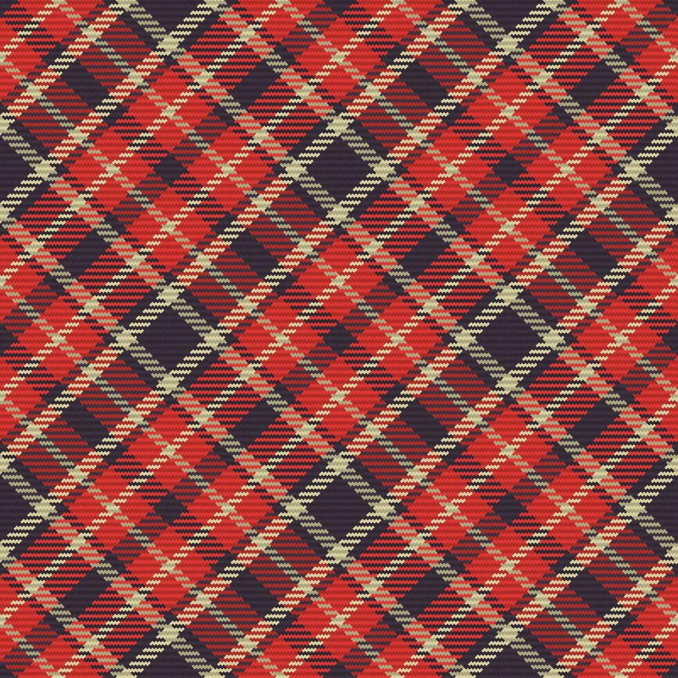 sem costura padrão de xadrez tartan escocês. fundo repetível com textura de tecido de seleção. impressão têxtil listrada de pano de fundo vetorial. vetor