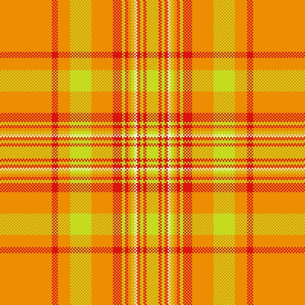 vetor padronizar textura do tecido fundo têxtil com uma Verifica tartan desatado xadrez.