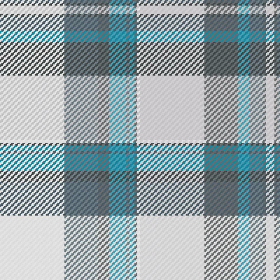 desatado tartan tecido do xadrez têxtil Verifica com uma padronizar fundo textura vetor. vetor