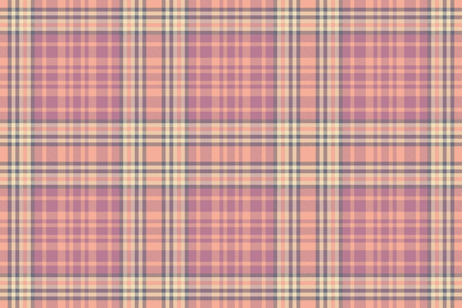 Verifica desatado textura do xadrez tecido têxtil com uma padronizar fundo vetor tartan.