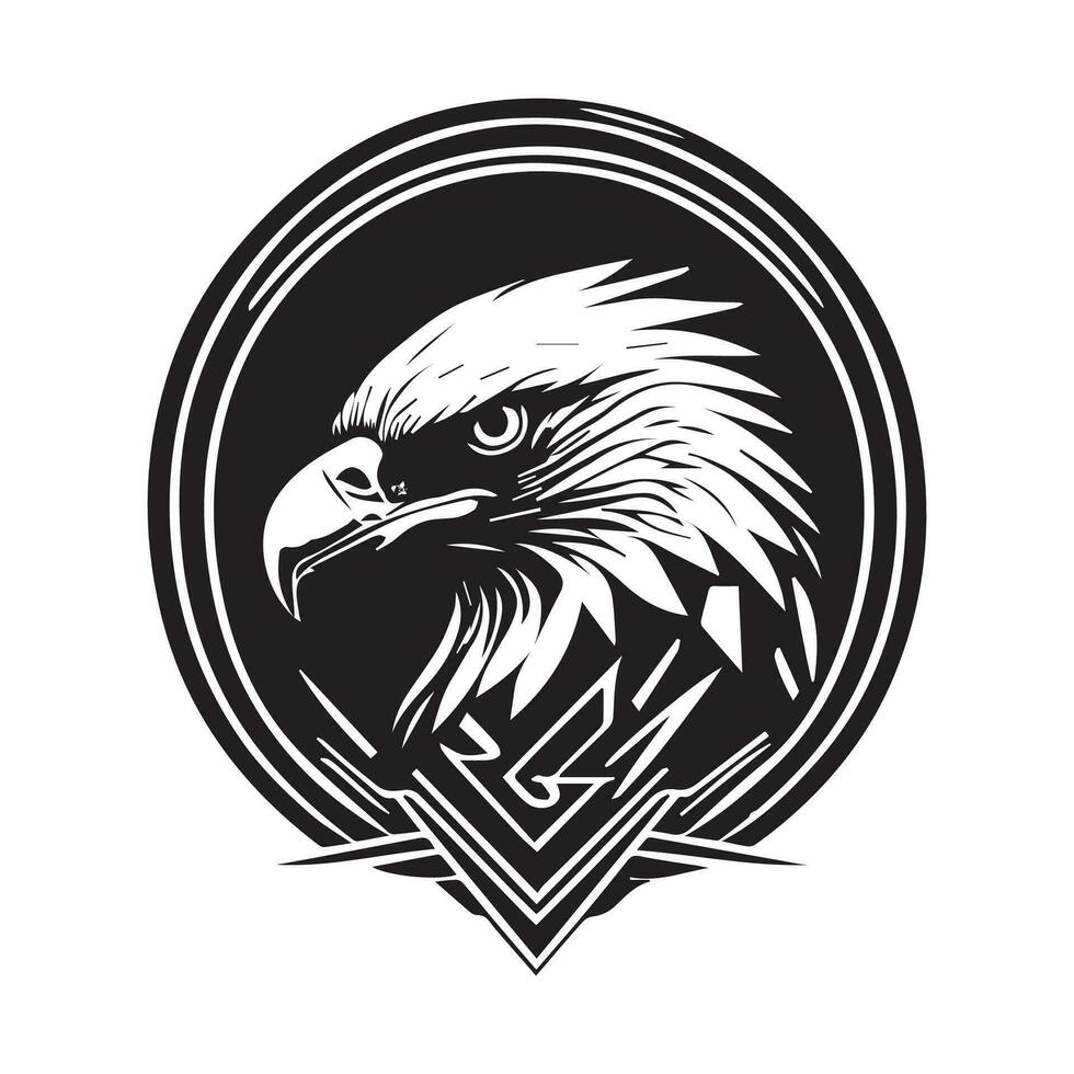 isto é uma Águia logotipo vetor, Águia vetor silhueta, Águia vetor clipart.