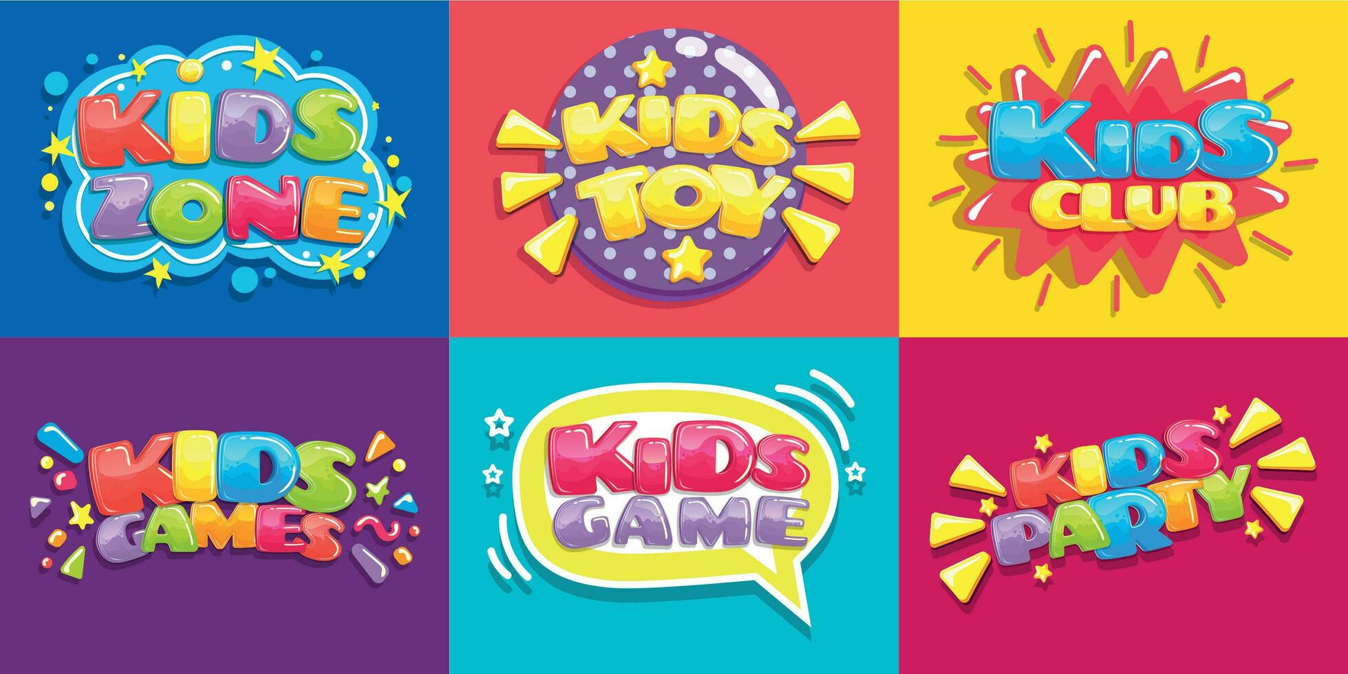 Yoyo brinquedos crianças jogo playground ilustração vetorial