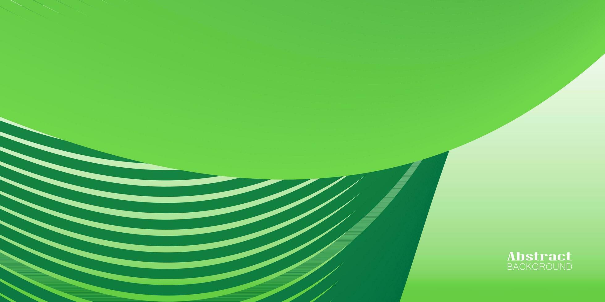 abstrato onda elemento para Projeto verde. estilizado linha arte fundo. colorida brilhante onda com linhas criada usando mistura ferramenta. vetor