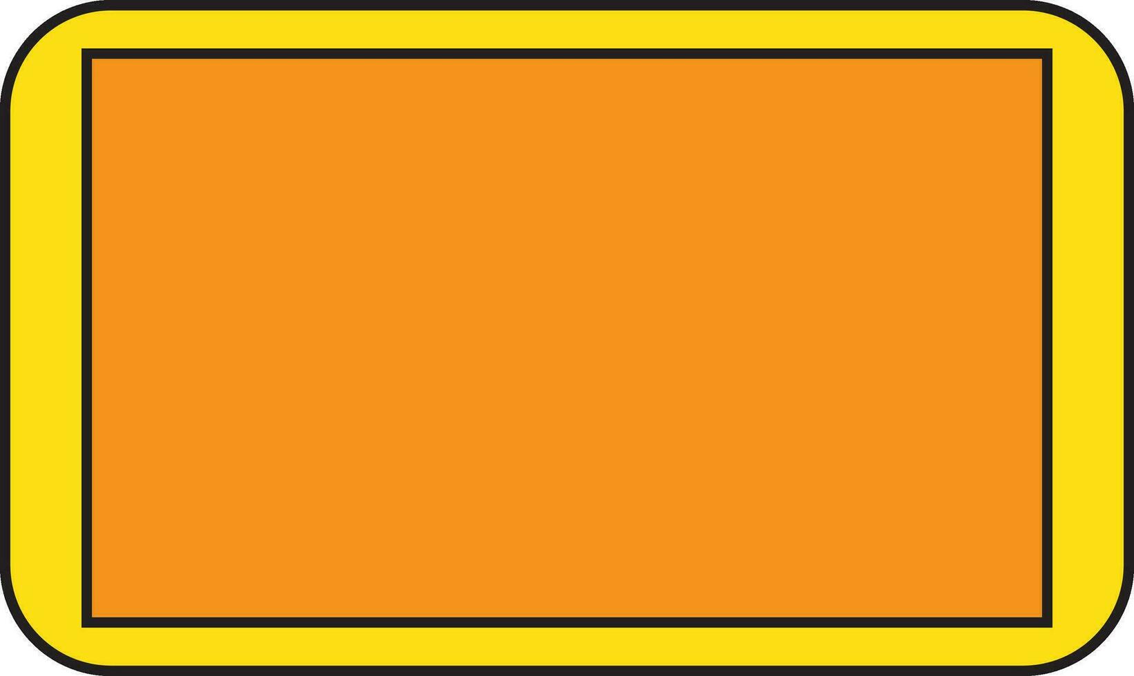 ilustração do laranja borda ícone para Educação. vetor