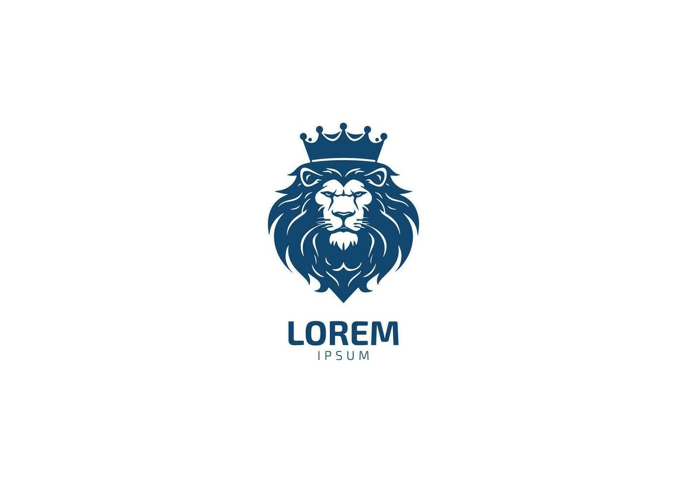 leão face cabeça ícone vetor logotipo, leão silhueta símbolo logotipo, leão tatuagem Projeto ilustração