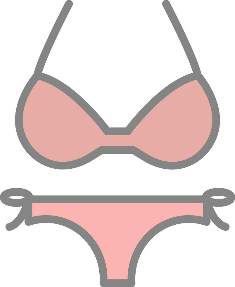 bikini vetor ícone Projeto