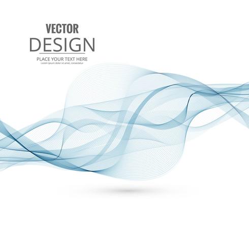 Negócio abstrato elegante onda fundo ilustração vector