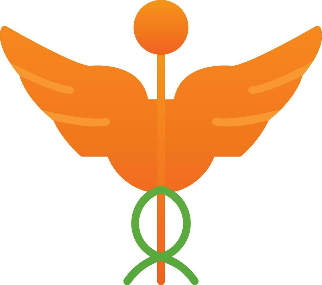 caduceu vetor ícone Projeto