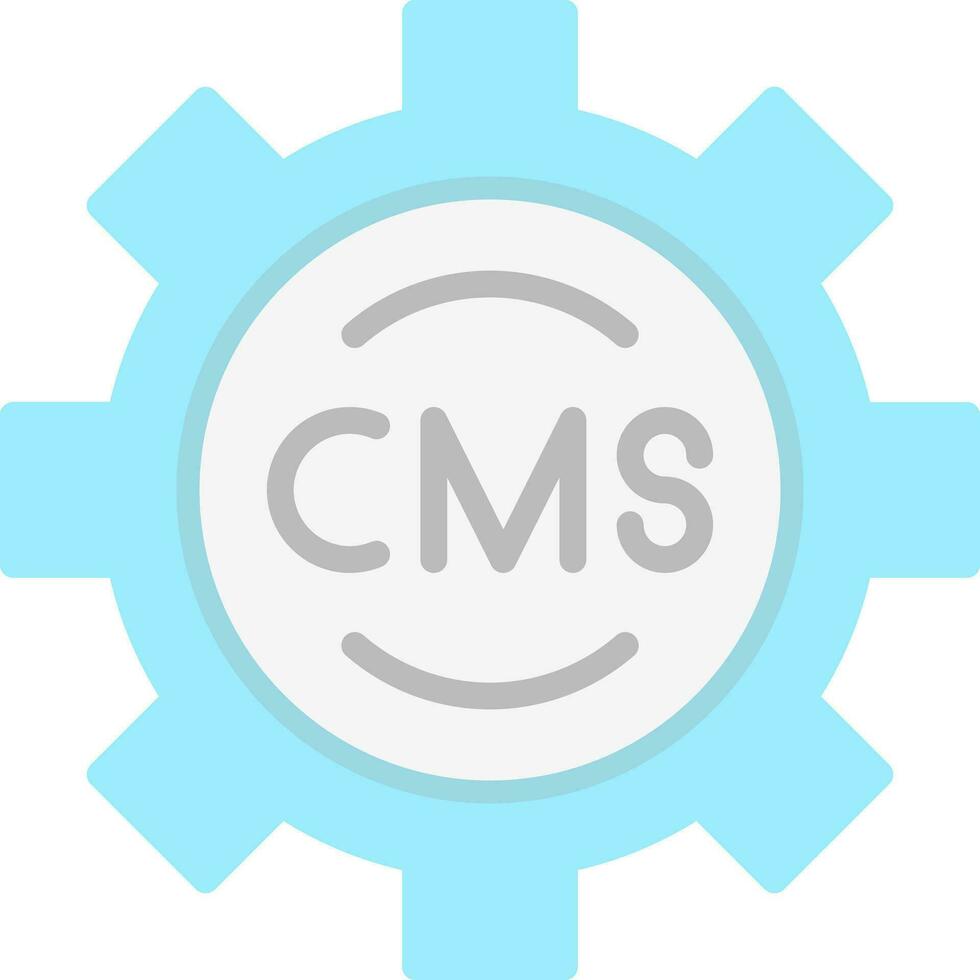 cms vetor ícone Projeto