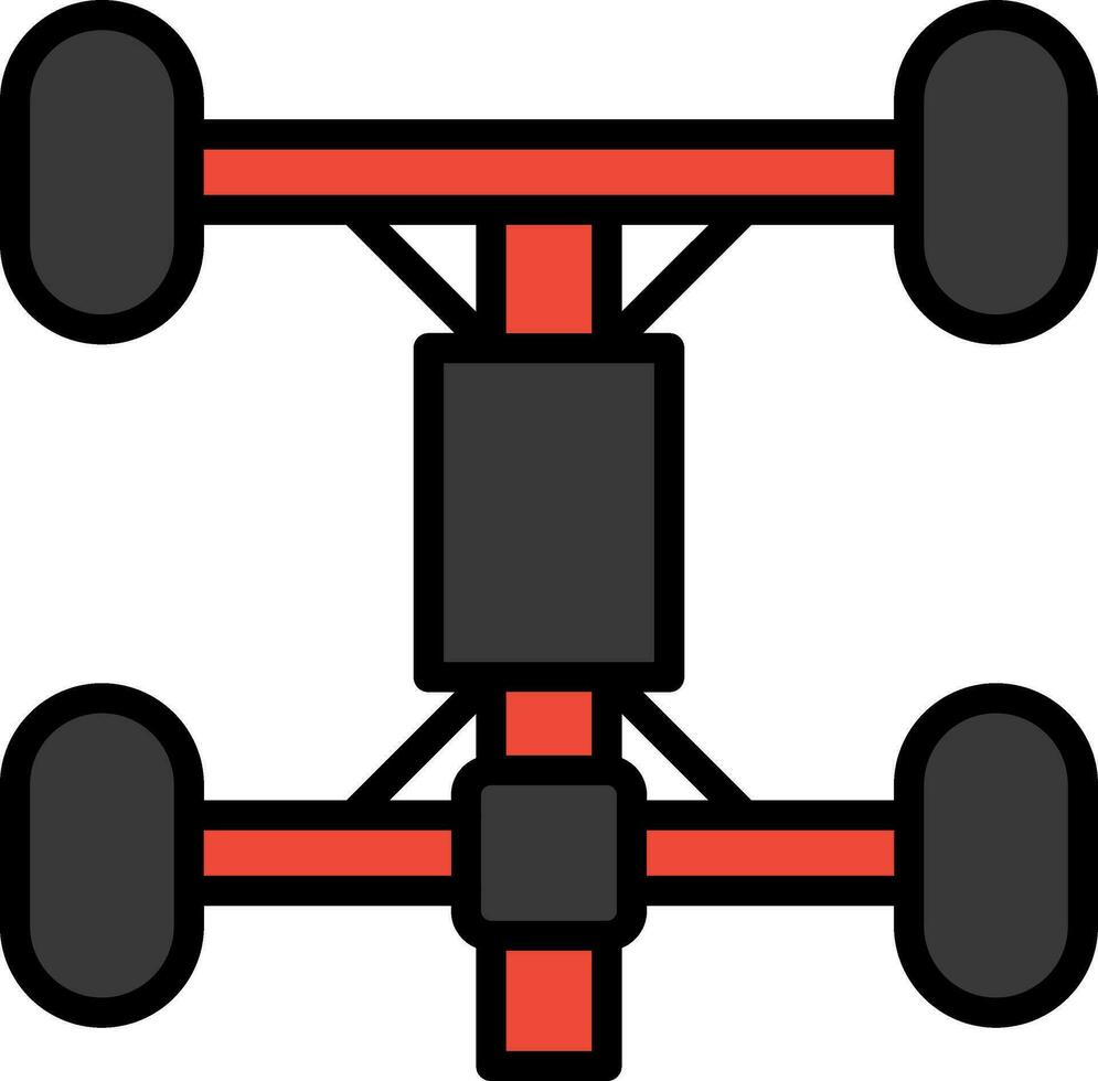 chassis vetor ícone Projeto