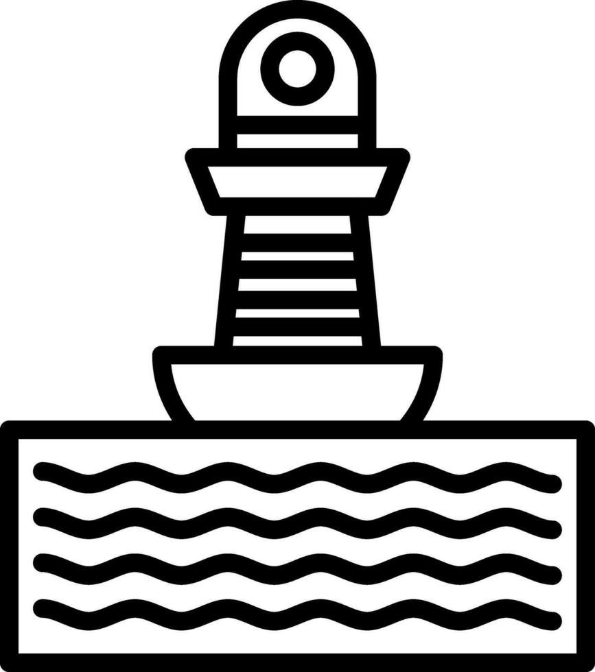 design de ícone de vetor de bóia