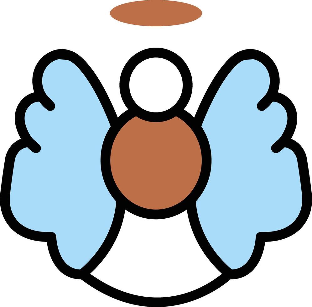 ilustração vetorial de anjo em ícones de símbolos.vector de qualidade background.premium para conceito e design gráfico. vetor