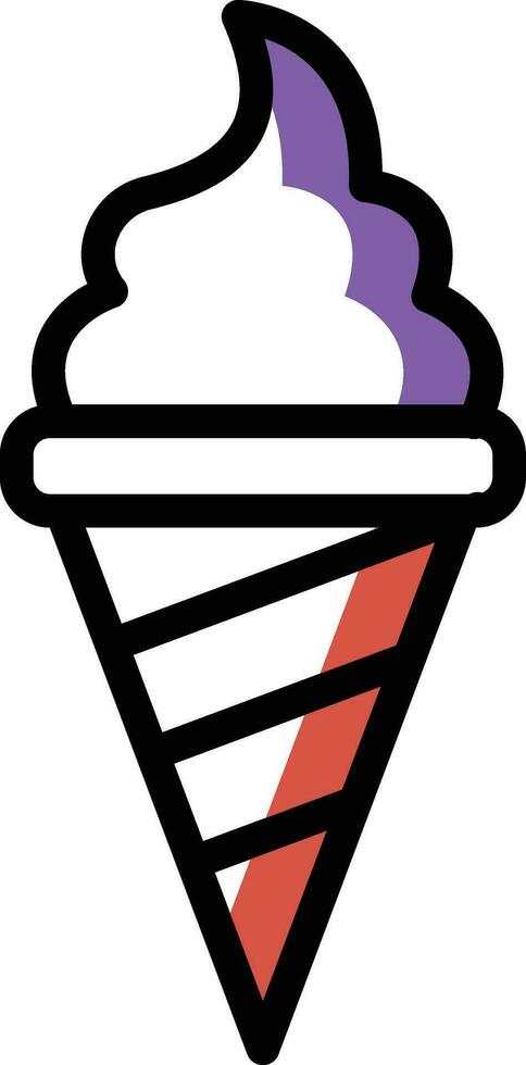 cone ilustração vetorial em uma qualidade background.premium icons.vector ícones para conceito e design gráfico. vetor