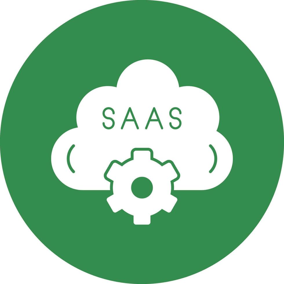 saas vetor ícone Projeto