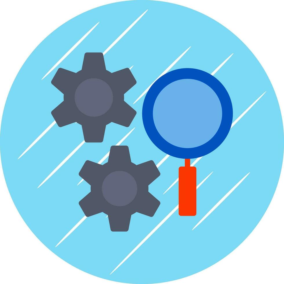 design de ícone de vetor de mecanismo de pesquisa