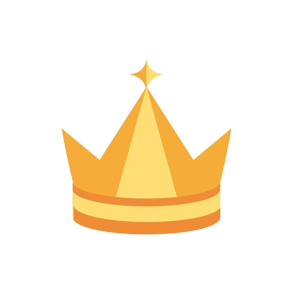 joia do monarca da coroa heráldica vetor