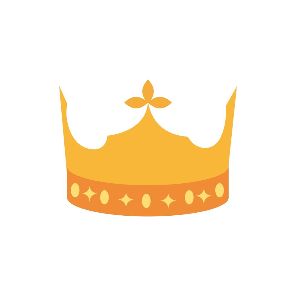 ouro coroa monarca jóia da realeza vetor
