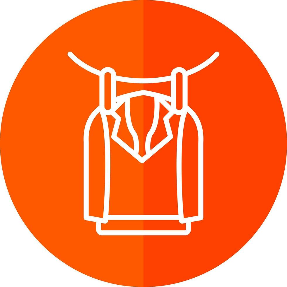 design de ícone de vetor de roupas limpas