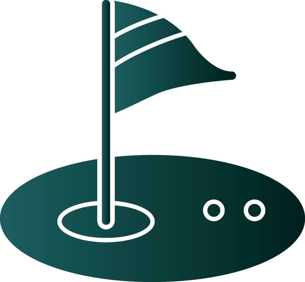 design de ícone de vetor de golfe