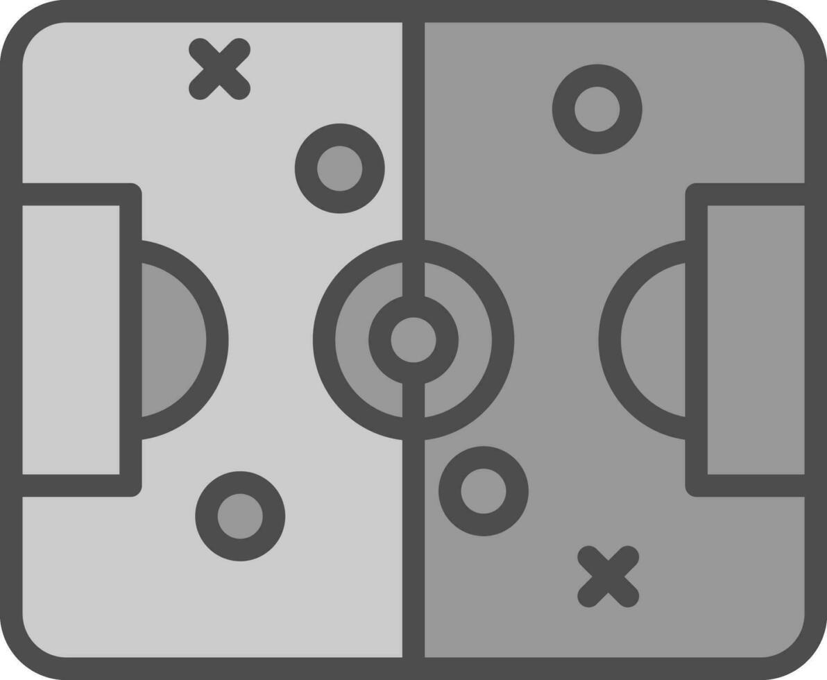 design de ícone de vetor de campo de futebol