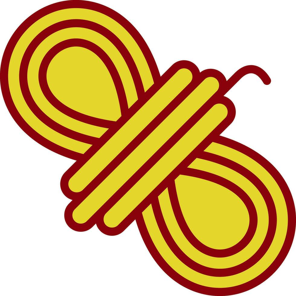 design de ícone de vetor de corda