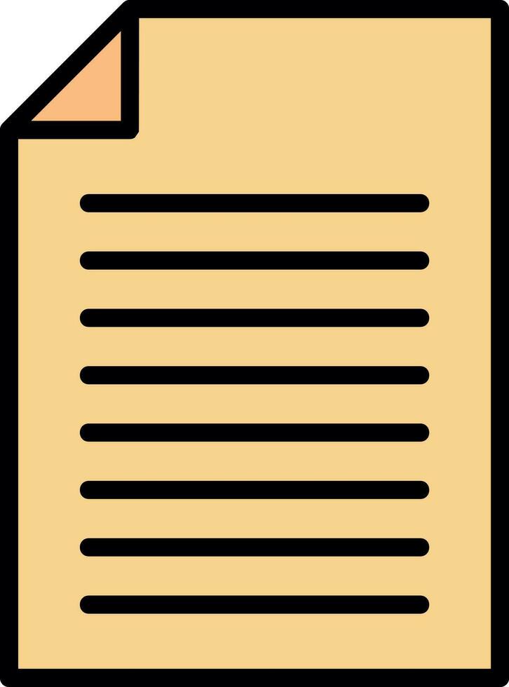 design de ícone de vetor de documento