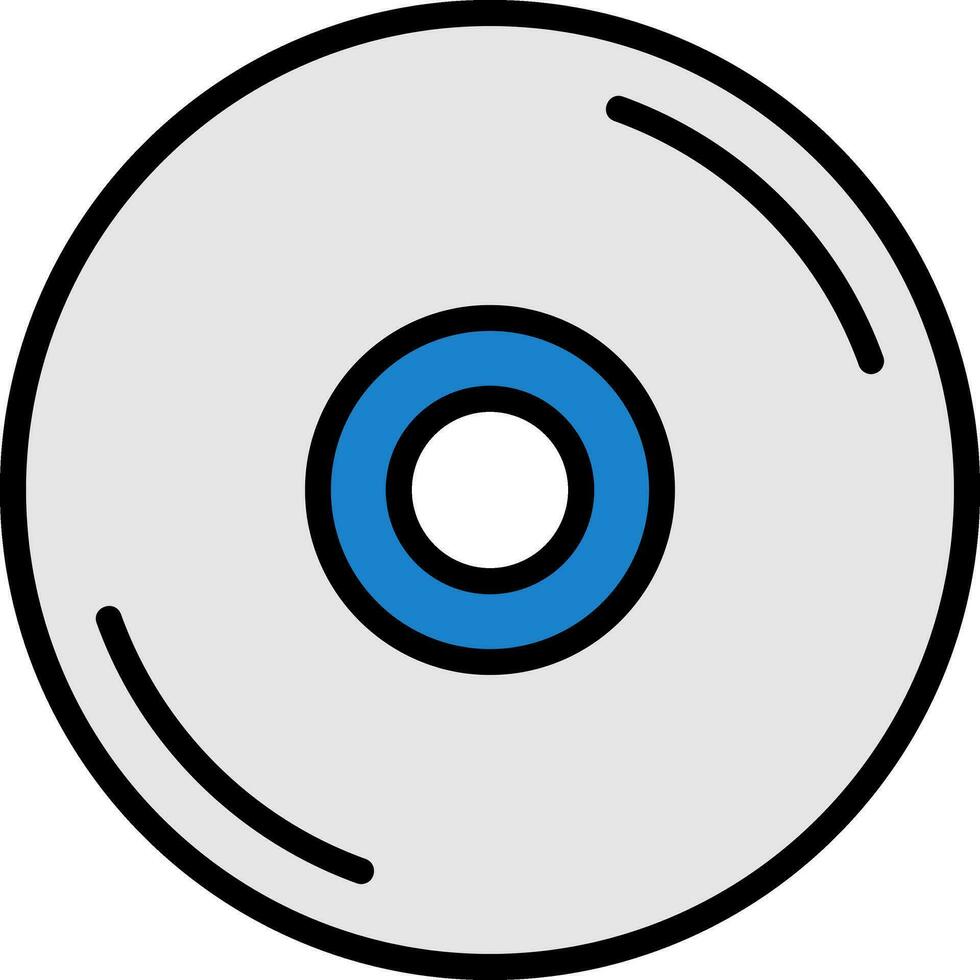 design de ícone de vetor de cd