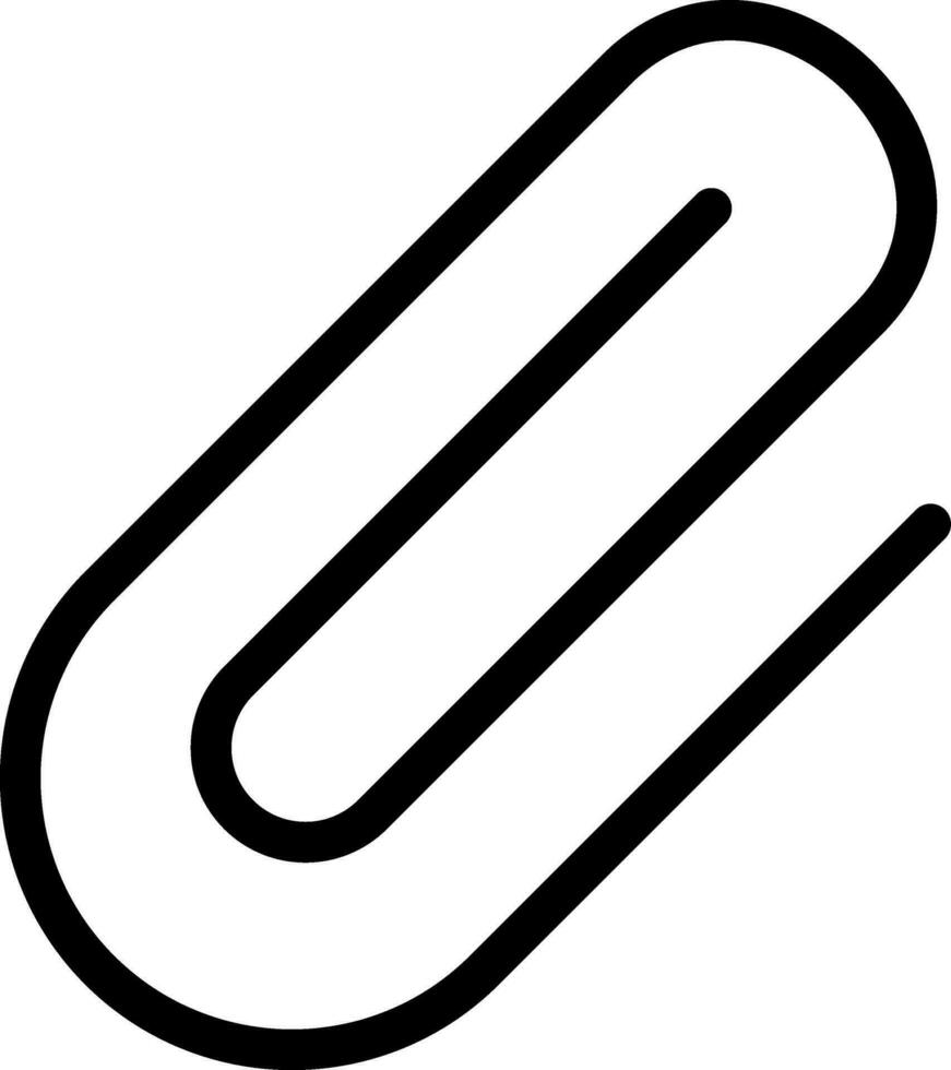 design de ícone de vetor de clipe de papel