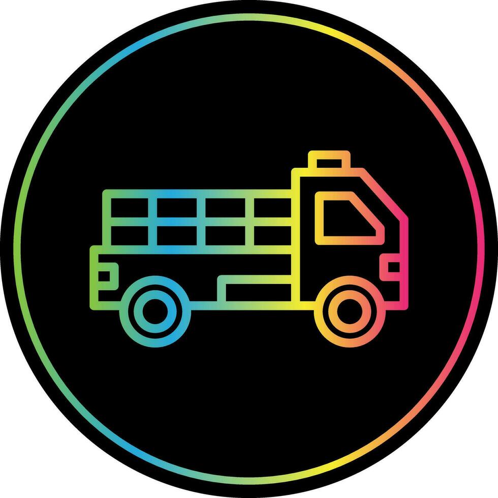 design de ícone de vetor de caminhonete