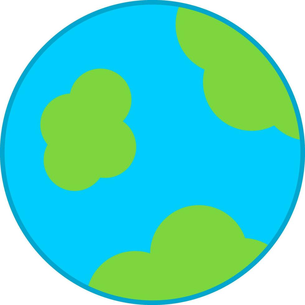 design de ícone de vetor de planeta terra
