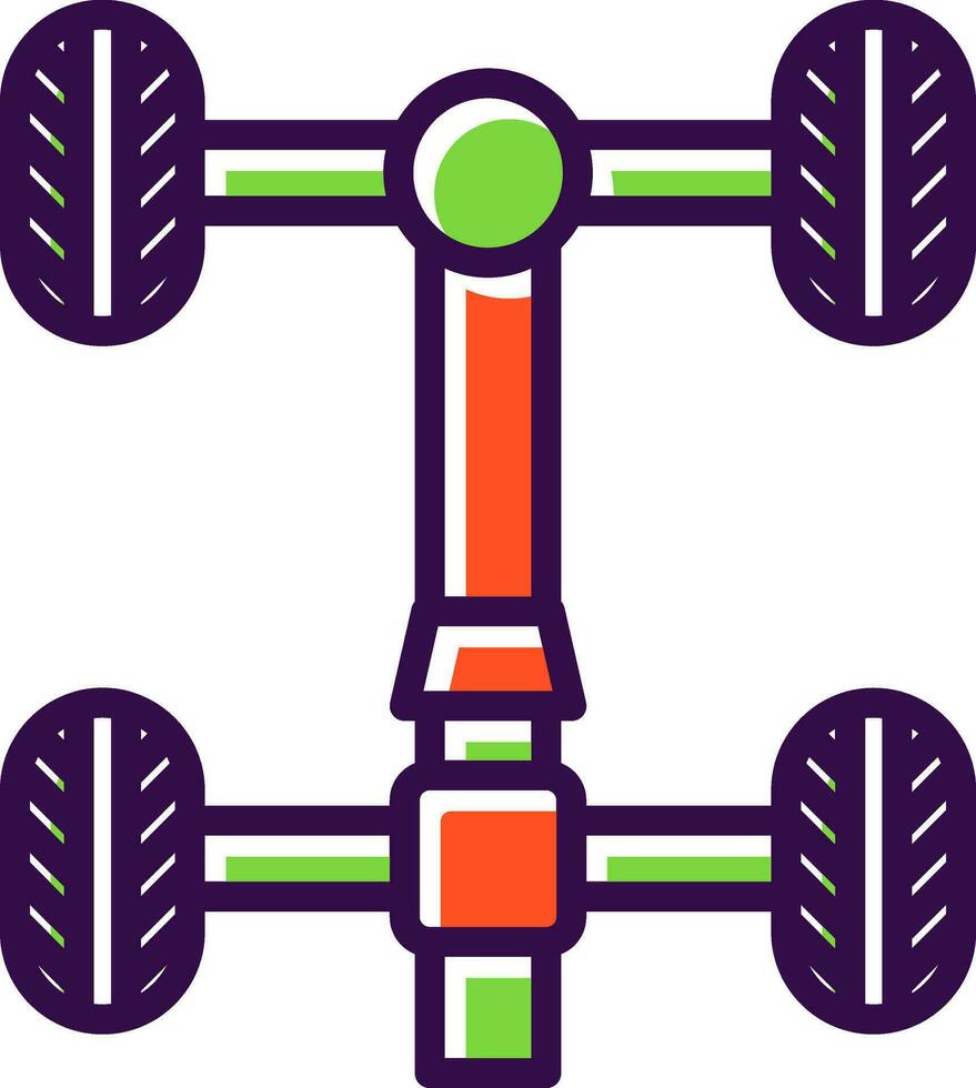 chassis vetor ícone Projeto